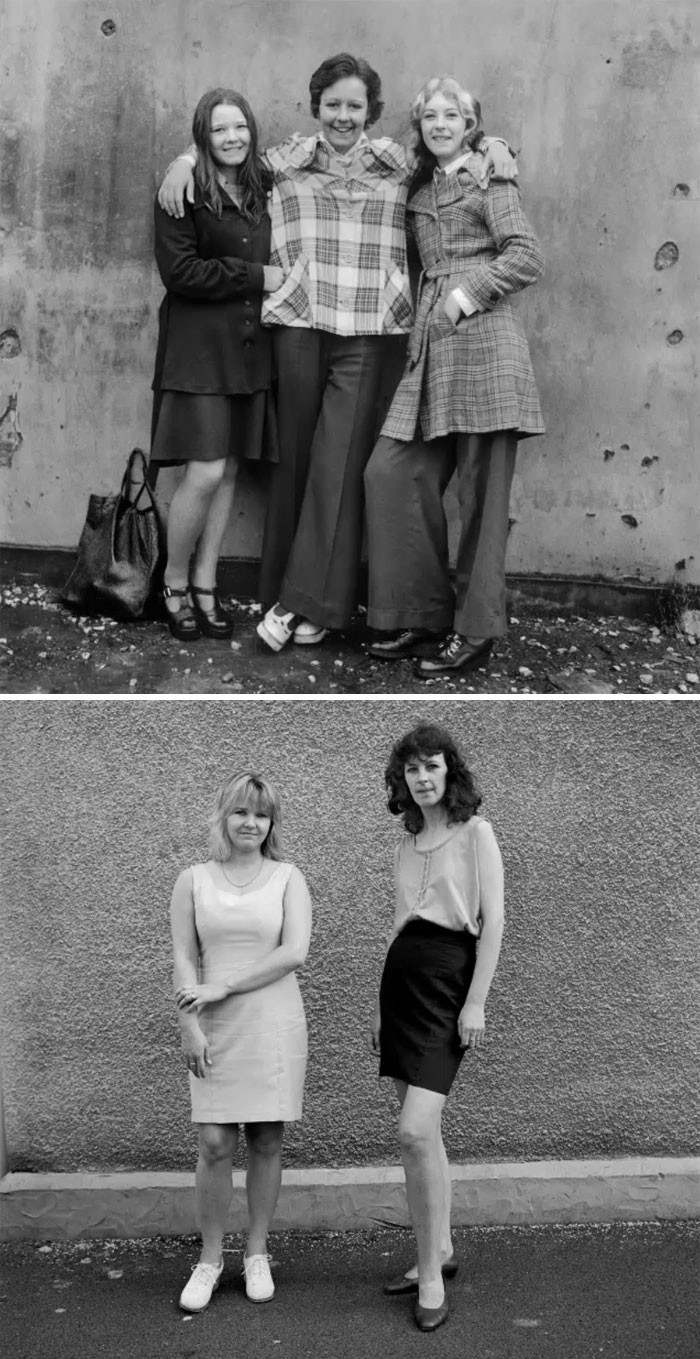 Angela Hendley, Dot Rooney ve Kim Hillman, 1974 ve 1995