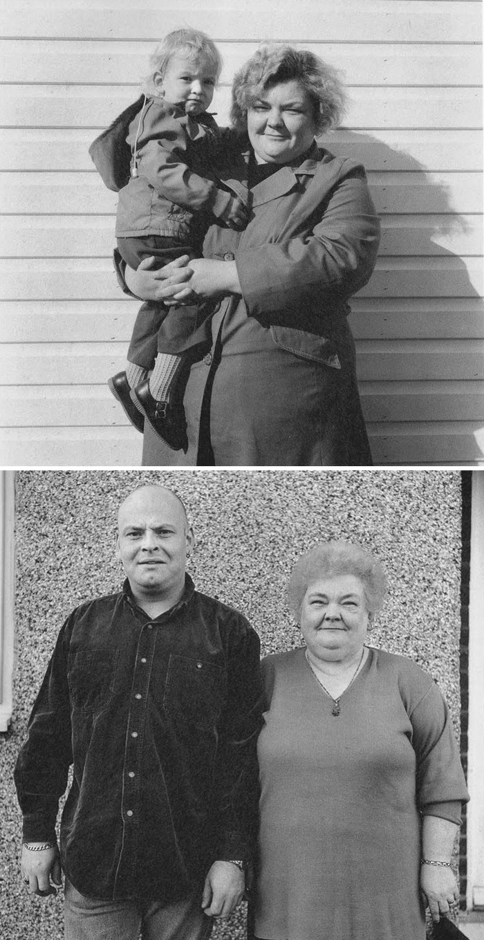 David (sol) ve Mary (sağ) Ingram, 1974 ve 1998