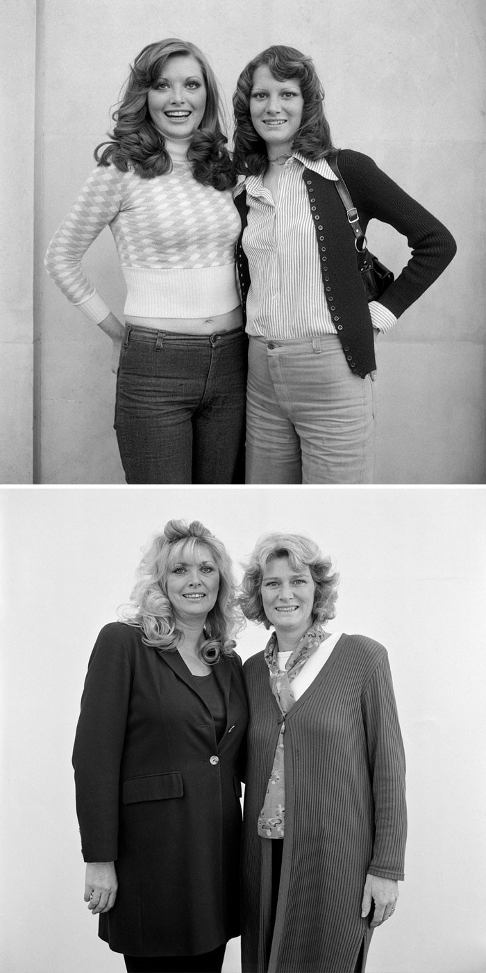 Lyn (sol) ve Stella Brashher (sağ), 1974 ve 1999