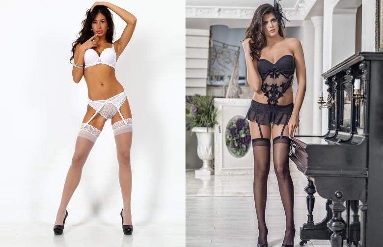 Dantelli ve Jartiyerli İç Çamaşırları