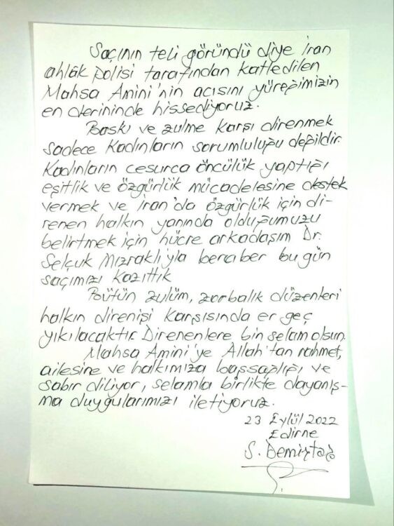SELAHATTİN DEMİRTAŞ'IN KONU İLE İLGİLİ AÇIKLAMASI